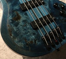 Guitare basse Ibanez BTB945 Cosmic Blue 5 cordes 4,42 kg 35" d'occasion