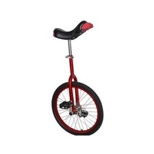 Monocycle 20" rouge tige de selle reglable (roue alu) - Accessoire Vélo