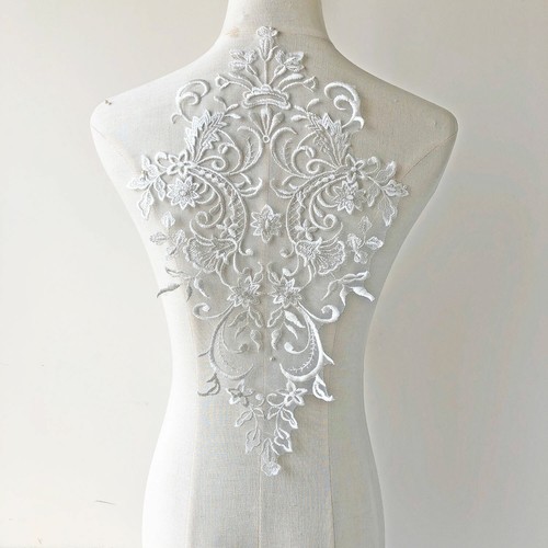 Applique florale dentelle - applique, en