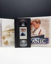 Coffret Collector Titanic James Cameron VHS-Video VF Pellicule du Film 8 Cartes