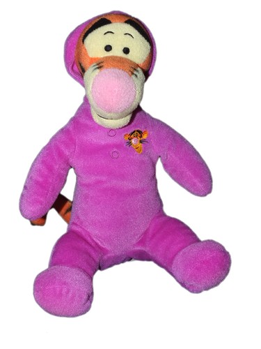 Peluche doudou tigrou pyjama - tigrou,