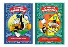 La Dynastie Donald Duck tome 1 et 2  Intégrales Carl Barks - Glénat / TBE