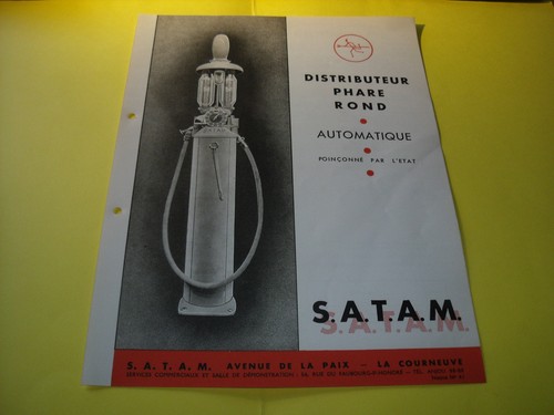 Feuillet epoque pompe a - epoque,