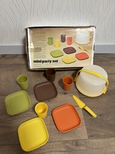 Dînette tupperware Vintage "mini-party-set" 70s 
