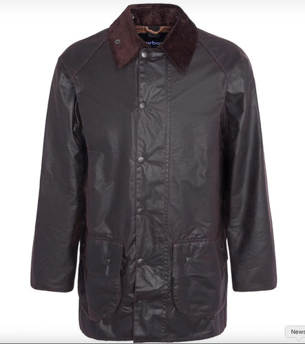 Barbour beaufort waxed jacket - waxed,