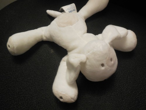 Doudou peluche chien - doudou, couché
