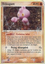 Carte Pokemon " DEBUGANT "