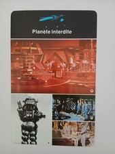 CARTE FICHE CINEMA  Science Fiction PLANETE INTERDITE Walter Pidgeon Anne Franci