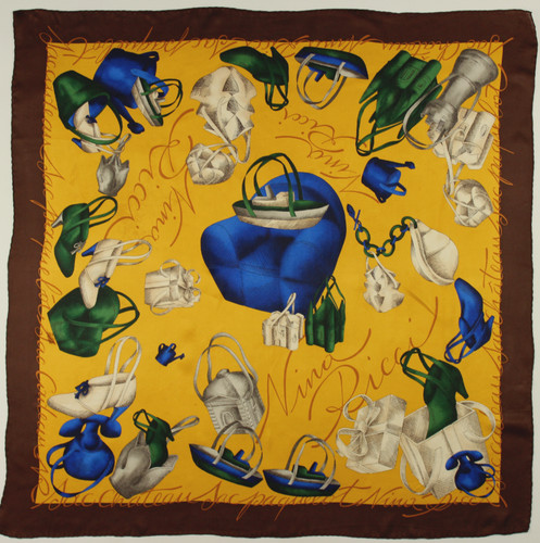 Authentique foulard vintage - , "