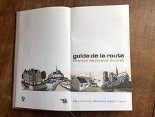 Guide de la route, France, Belgique, Suisse - reader's digest 1969