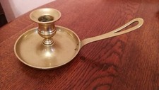 Bougeoir de nuit à main - laiton XIXème