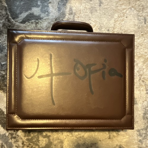 Utopia brown hard sided - utopia, hard-sided