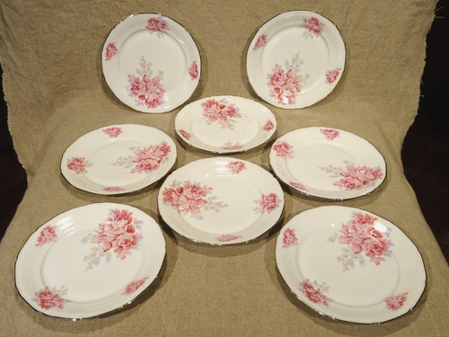 Lot assiettes à dessert - lot, 8