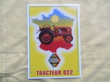 Tracteur RENAULT D22 - carte