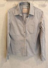 Chemisier bleu clair coton