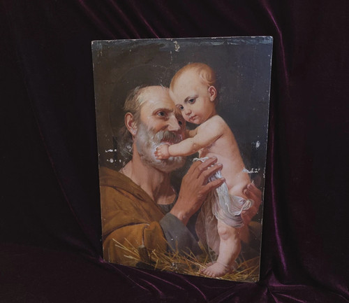 Tableau ancien peinture - tableau,