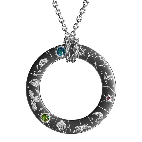 Pendentif pièce argent - pendentif,