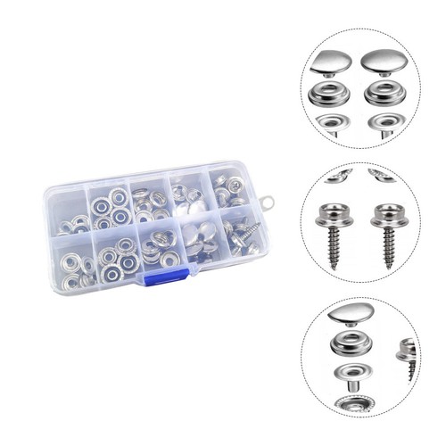 Boutons pressions metalliques - boutons,
