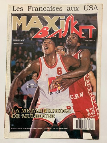 Maxi basket janvier 1989 - basket,