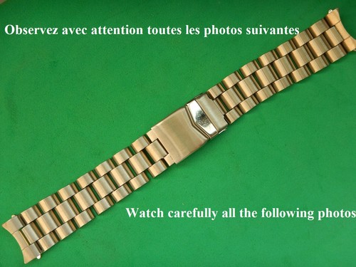 Solide bracelet oyster - 22,
