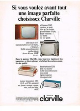 PUBLICITE   1967   CLARVILLE
