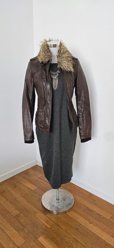 Veste cuir femme bershka - veste, en
