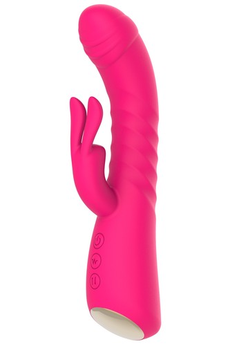 Vibromasseur rabbit rose