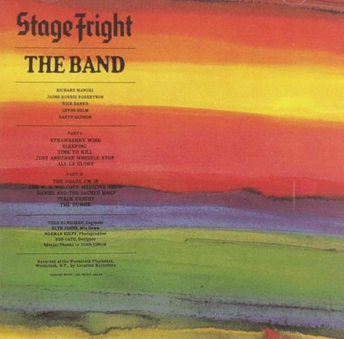 The band stage fright - band, +