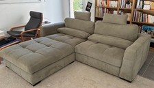 FAUSTO L. 250 x H. 250 X  P.105 3 PL. bois massif -  ressorts ensachés 25 kg/m3