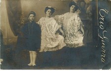 CIRQUE ( carte photo)   TRIO GUERRA