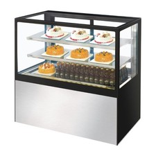 Vitrine Réfrigérée Série U 900 mm, 285 Litres,  Inox & Verre,