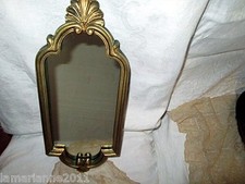 MIROIR PSYCHE BOIS DORE