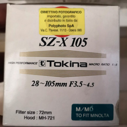 Tokina 105 4 5 - tokina, 28-105