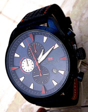 MINI FOCUS,ELEGANTE MONTRE MIXTE A MULTI-FONCTIONS,GUICHET DATE,2015,TBEG