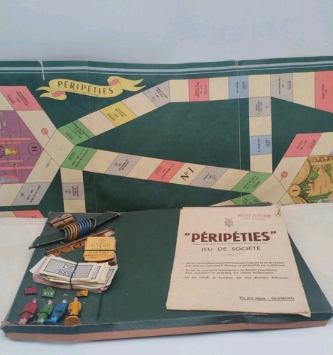 Jeu société ancien - jeu, de