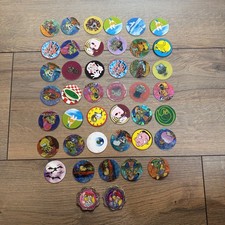Lot De Pogs Chupa Caps + Deux Kinis Métal