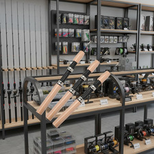 Canne à pêche sur glace en