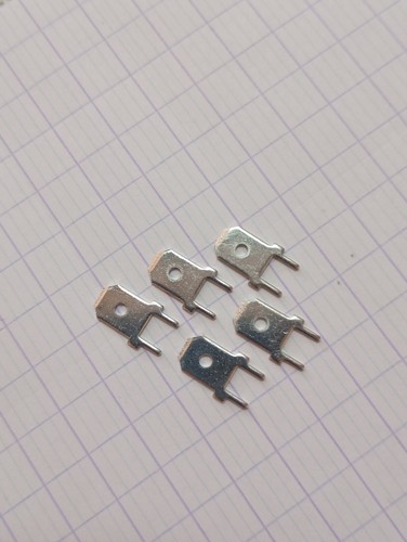 Cosse languette souder pcb - 5x,
