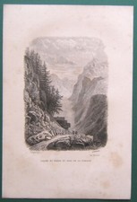 Gravure XIXe (Vers 1860)