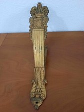 Porte tringle en bronze doré