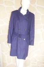 MANTEAU MADGE BARBOUR FEMME - VIOLET taille 44 FR 16 UK étiqueté 399 euros