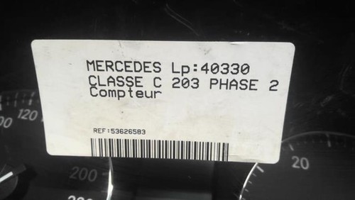 Compteur mercedes classe 203 - compteur,
