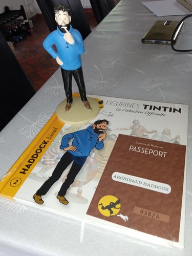 Figurines tintin résine - figurines,