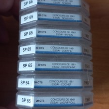 *LOT 1* SERIE DES 7 ESSAIS