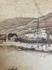 Très Beau Dessin XIXe 1850