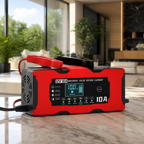 Chargeur intelligent 12v 10a - intelligent,