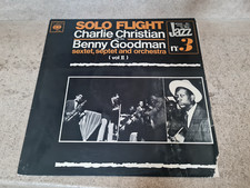 Lp Vinyle 33t - Charlie Christian & Benny Goodman - Solo Flight, vol 2.  (1966)