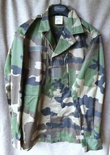 ARMÉE FRANÇAISE VESTE TREILLIS F2 TAILLE 96 M CAMO CENTRE EUROPE NEUF DE STOCK