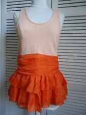 MANOUSH  Haut tunique orange T38/40