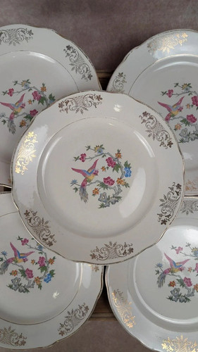 Lot assiettes anciennes - de,